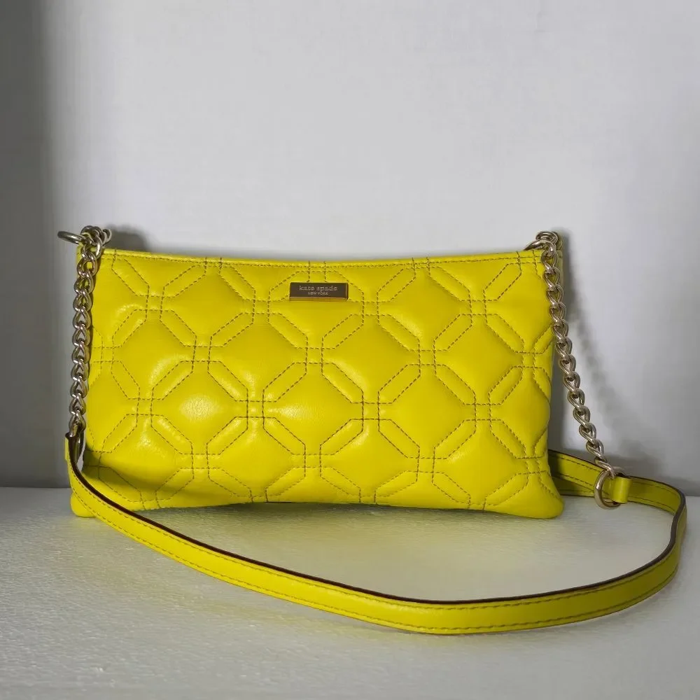 The Kate Spade Presley Astor Court Small Quilted Leather Crossbody Bag